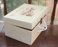 六只松木红酒木盒（有加大版）